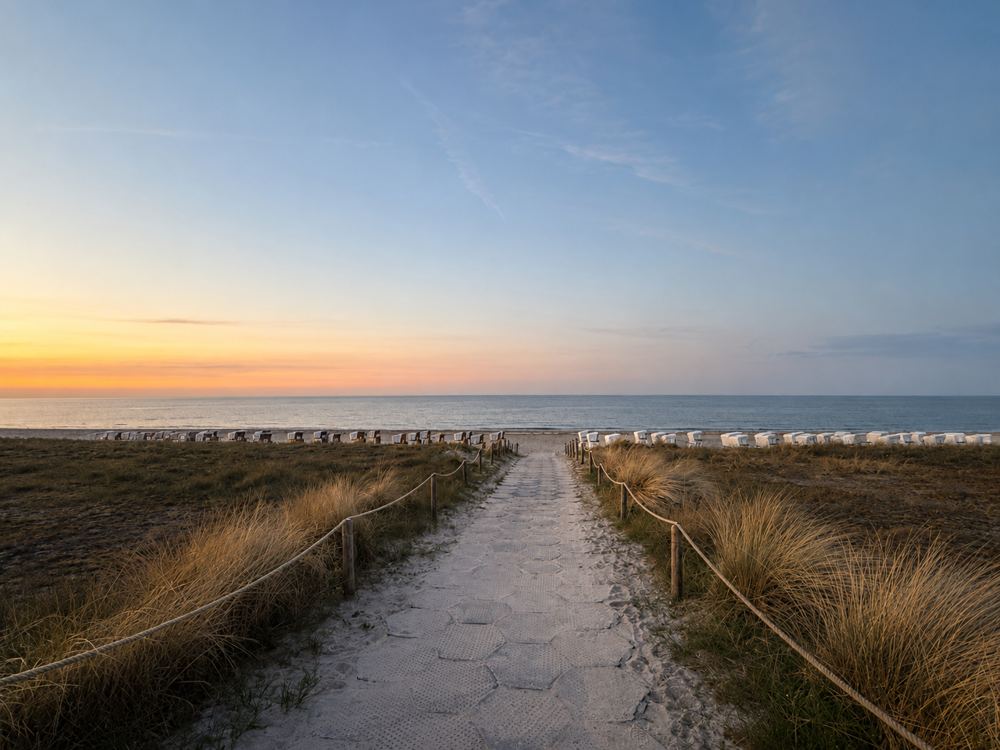Sonnenaufgang an der 14
