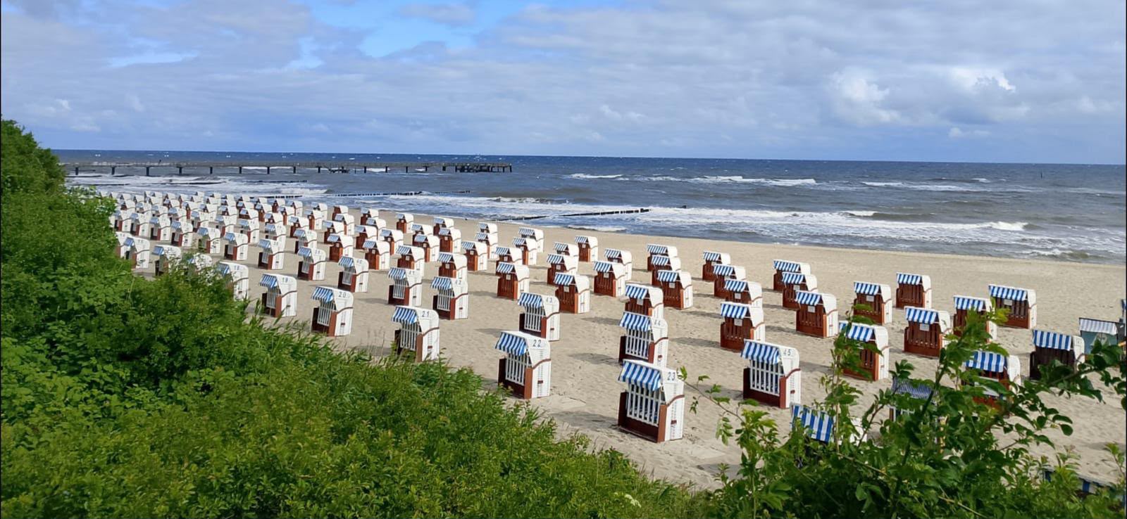 Kühlungsborn Blick auf den Strand