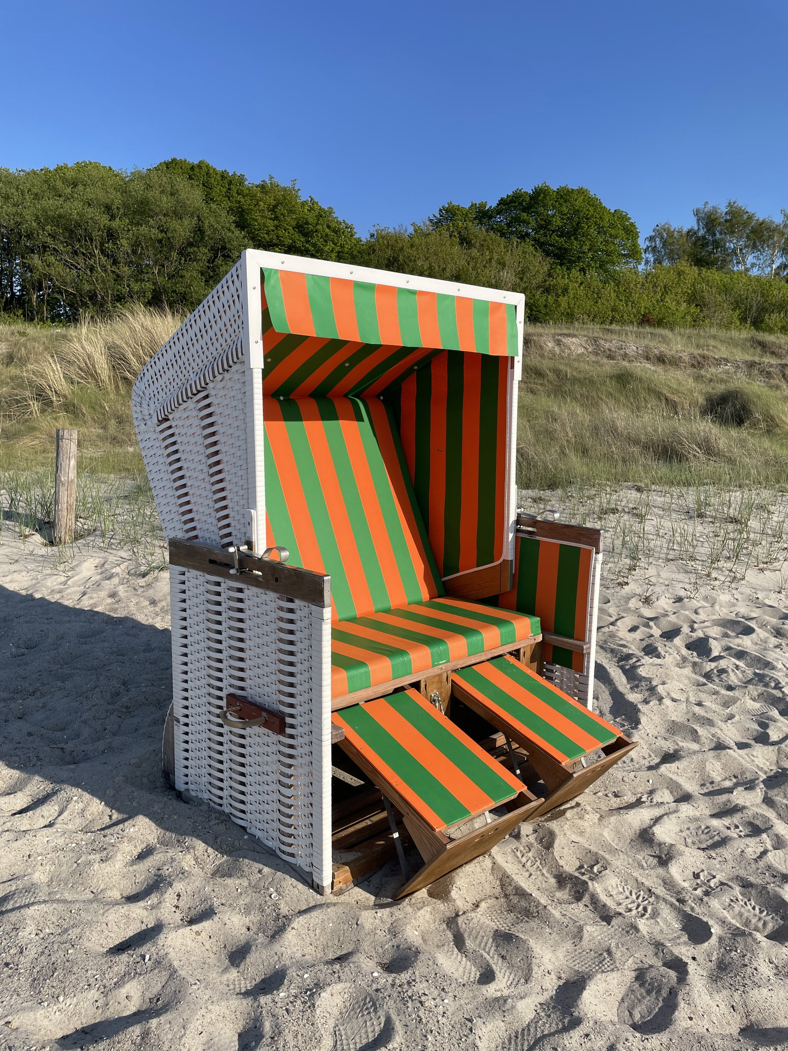 Strandkorb für 2 Personen