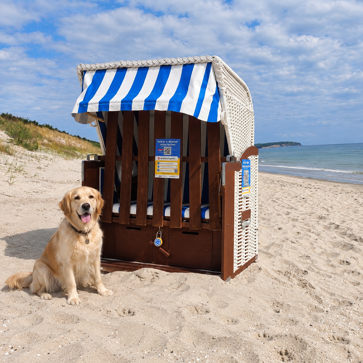 preview image beach section “Badeweg (Hundestrand)"